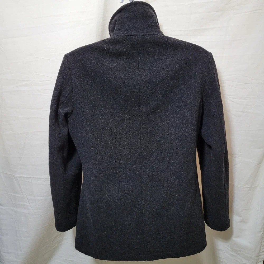 J. Crew Bayswater Peacoat Wool Thinsulate Stadium Jacket Military Grade Size S